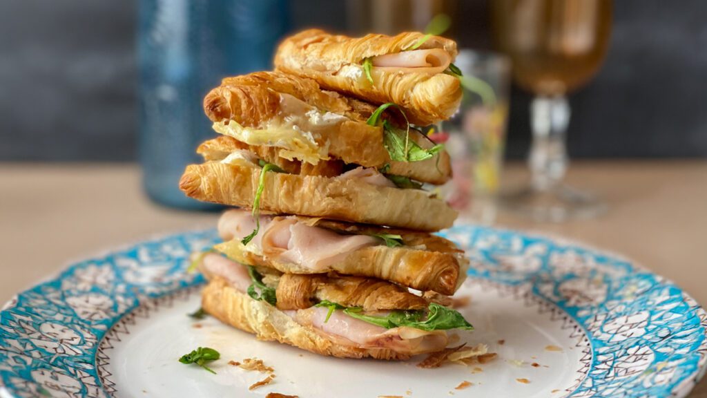 Croissants de pavo