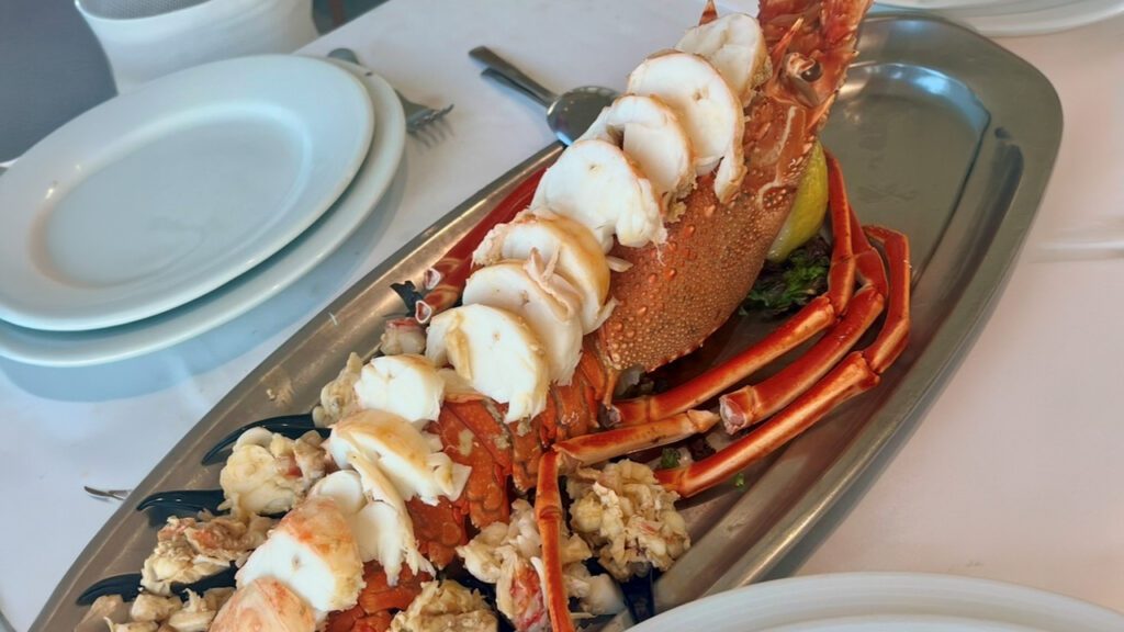 Langosta plancha o cocida