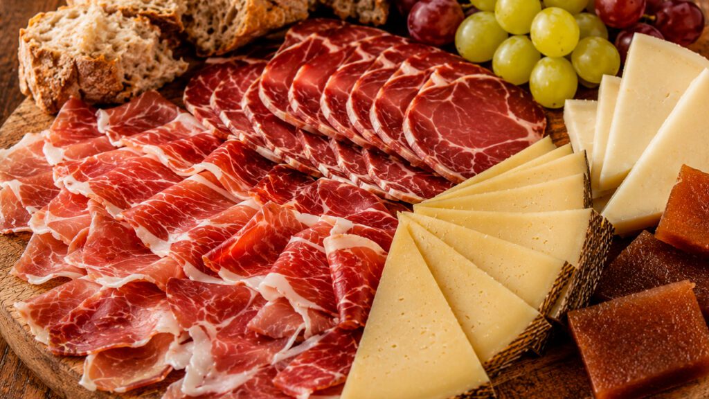 Tabla de ibéricos y queso